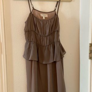 Peplum Anthropologie dress